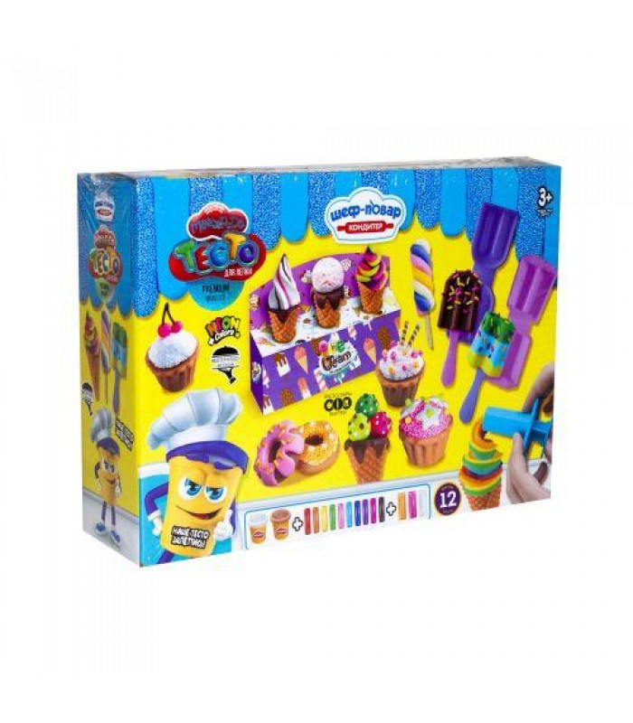 Тесто для лепки "Master Do" ШЕФ-КУХАР Кондитер средний TMD-10-03 для детей от 3 лет, пакунок малюка