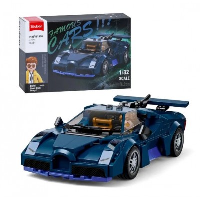 Конструктор SLUBAN M38-B1508 авто серія, машина, 1:32, фігурка, 278 дет., кор., 30-19-7 см