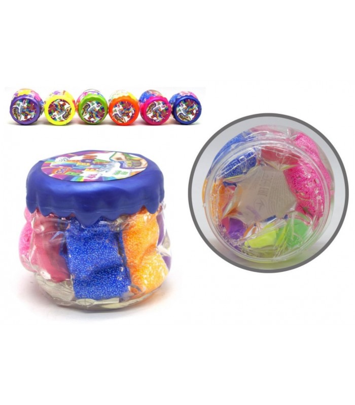 Слайм и пластилин для лепки Rainbow Fluffy Slime, RFS-01-01U, для детей от 3 лет, Пакунок малюка