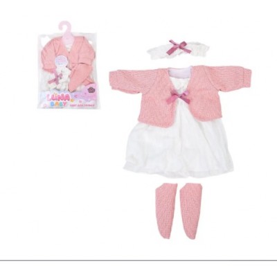 Наряды для куклы AKG-0030, для куклы 40-45см, в пакете, 21-31-2см, пакунок малюка