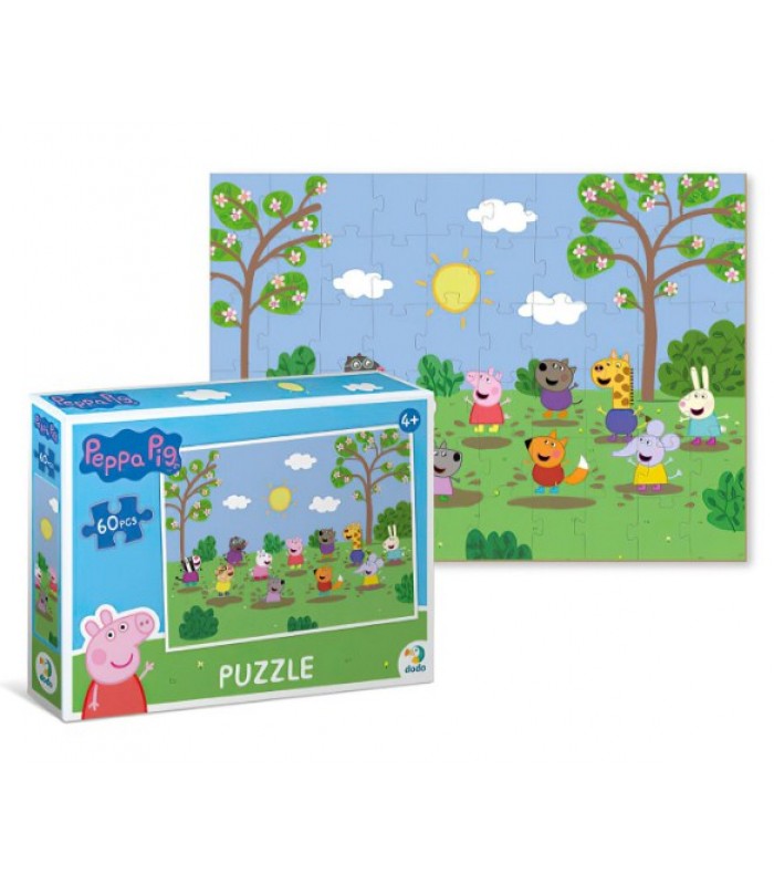 Пазл "Peppa Pig" 200333, 60 элементов "Dodo", пакунок малюка
