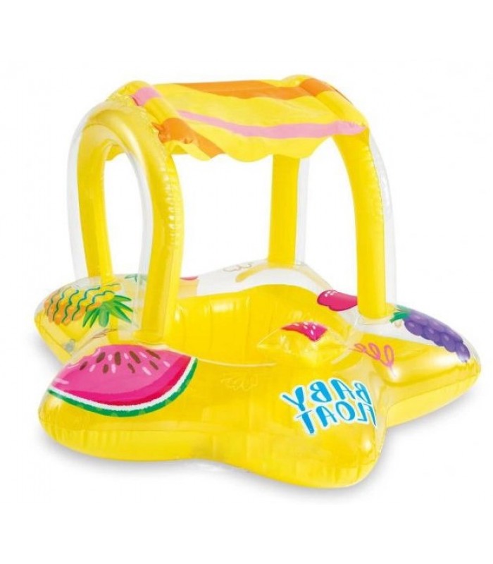 Плотик надувной детский Intex Kiddie Float Звездочка 81х79см (56573) для детей от 1 года