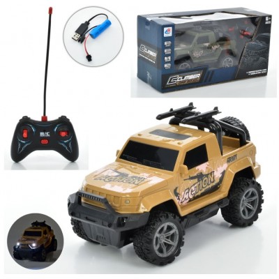 Радиоуправляемая машинка 7032-2, аккумулятор 3.7 V, свет, USB-кабель, в коробке, пакунок малюка