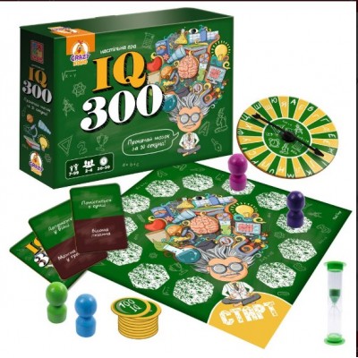 Игра настольная Vladi Toys развлекательная. IQ300 VT8055-46, пакунок малюка