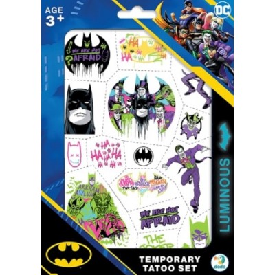 Набор временных татуировок Dodo DC Batman Герои Готем Сити (200548), пакунок малюка