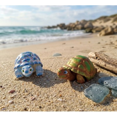 Подвижная игрушка Черепашка , 3D печать безопасным органическим пластиком,  пакунок малюка