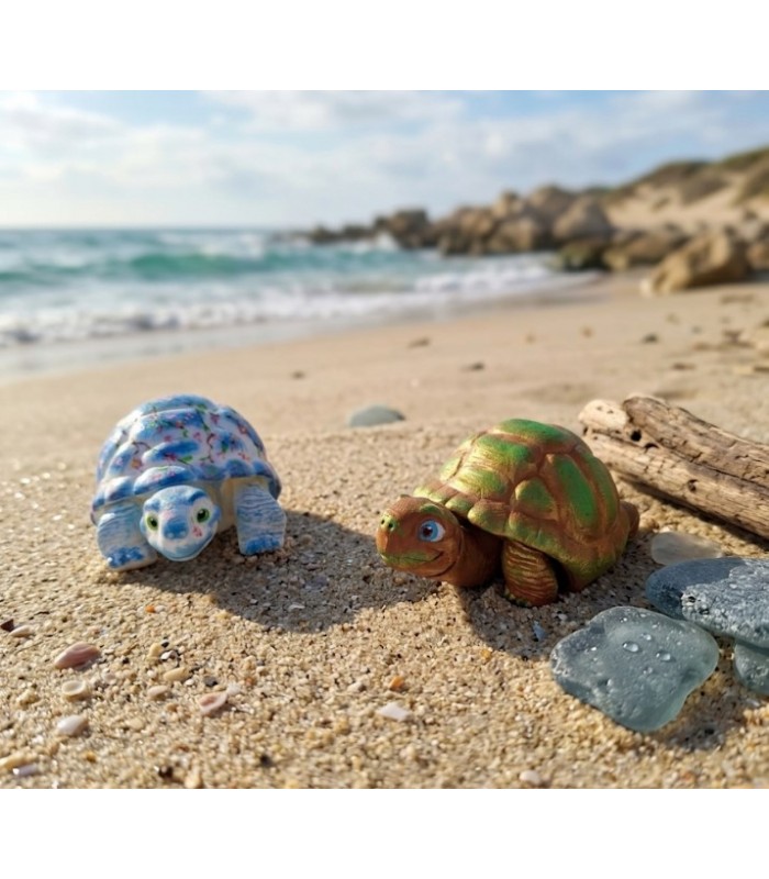 Подвижная игрушка Черепашка , 3D печать безопасным органическим пластиком,  пакунок малюка