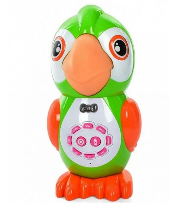 Интерактивная игрушка TK GROUP умный попугай 45158, в коробке, от 3 лет
