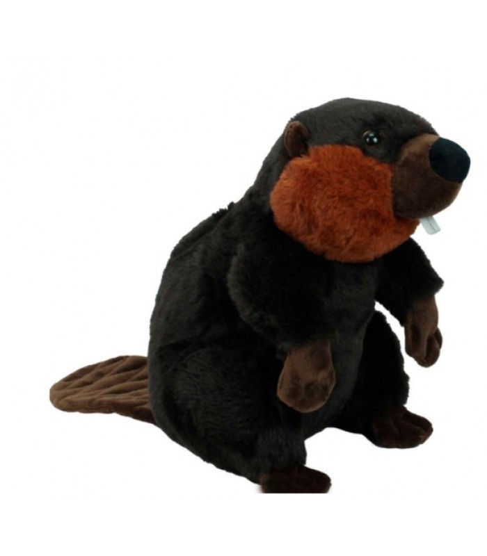 Мягкая игрушка Бобер Flaffy 26x19x18см, пакунок малюка