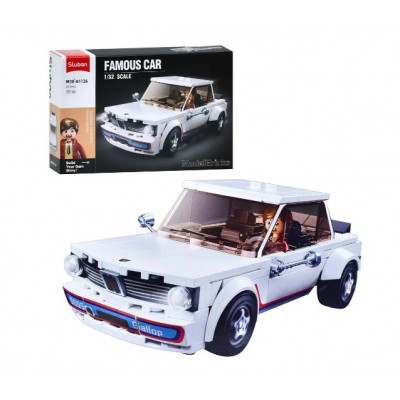 Конструктор SLUBAN M38-B1126 машинка, 1:32, фигурка, 277 дет., кор., 30-19-7 см, пакунок малюка