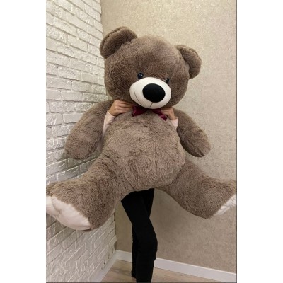 Медведь Проха 110см (PROHA), для детей от 3 лет, 2 цвета, коричневый, мокко
