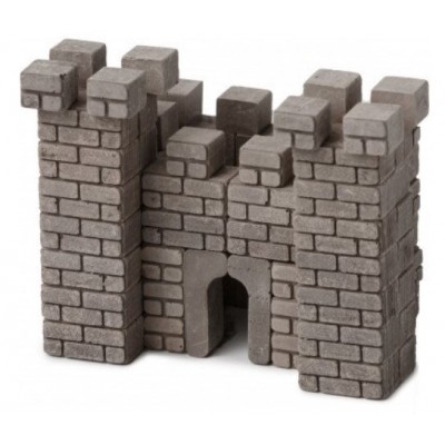 Конструктор керамический Замок из мини кирпичиков, 85 деталей, 70668, для детей от 5 лет