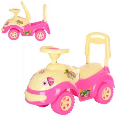 Каталка машина "Луноходик" розовый, ТМ Орион 174, для детей от 1 года