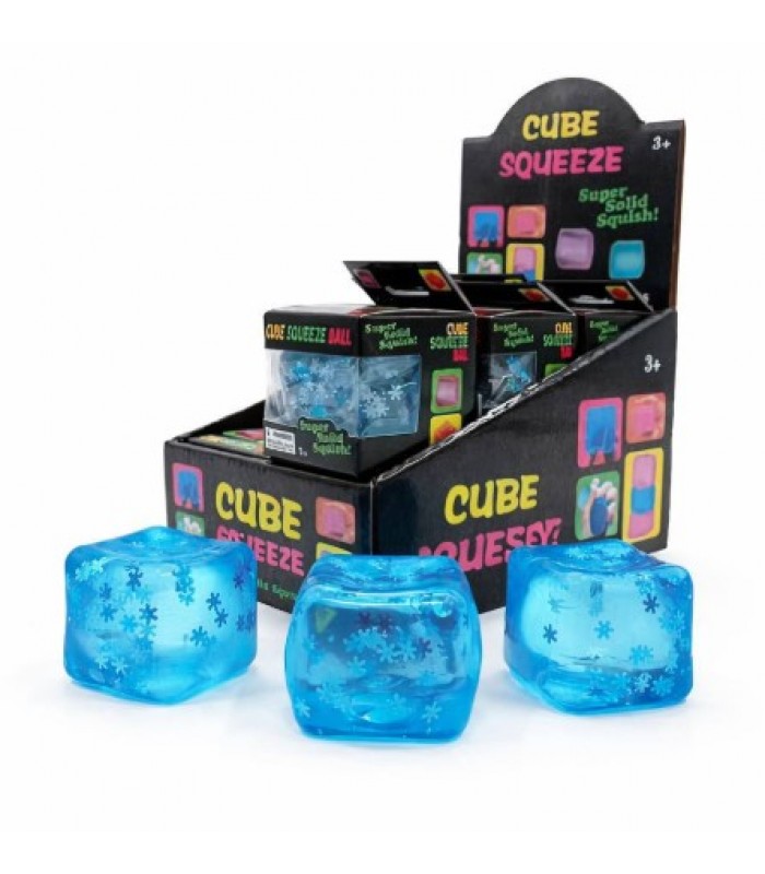 Игрушка-антистресс кубик Сквиш Squish Cube Squeez, пакунок малюка