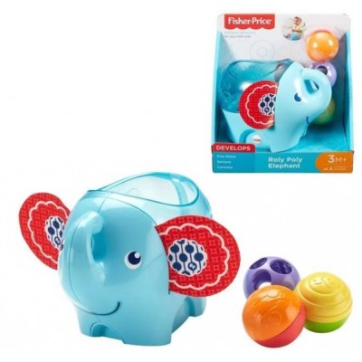 Развивающая игрушка для малышей Слоник неваляшка с шариками, DYW57 от 3 месяцев, Игрушки для самых маленьких, Пакет малюка