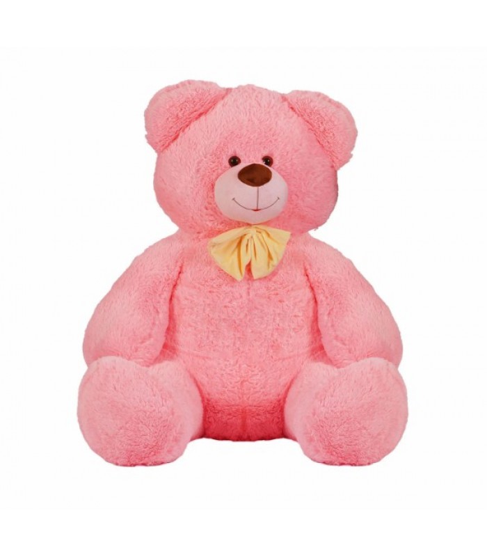 Мягкая игрушка Мишка цвет розовый В53959 высота 1,6 м