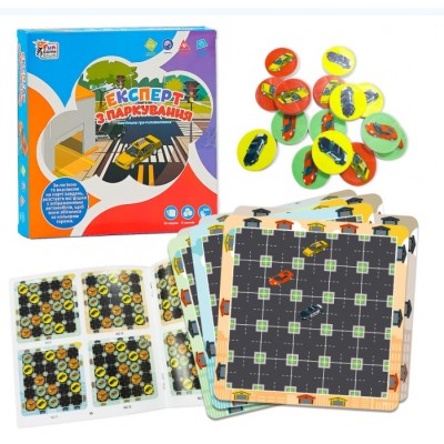Настольная игра-головоломка Эксперт по парковке, UKB-B0033