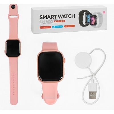 Часы C 77344, Bluetooth 4.0, цветной дисплей, приложение, сообщения, шаги, будильник, мониторинг сна, сердцебиение, пакунок малюка