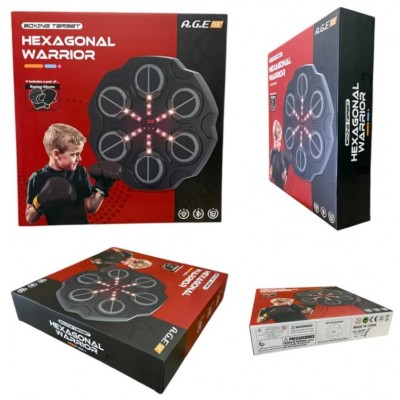 Боксерская мишень Boxing Target с Bluetooth HX8091, пакунок малюка