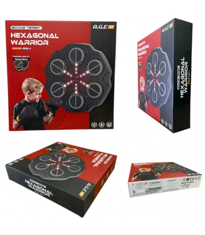 Боксерская мишень Boxing Target с Bluetooth HX8091, пакунок малюка