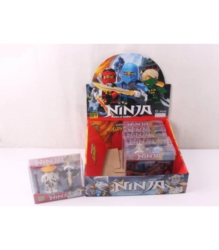 Игровая фигурка Герой Ninja 2016-76, 8 см, оружие, в коробке, пакунок малюка