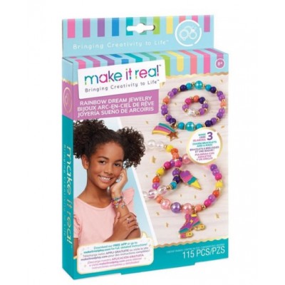 Набор для создания украшений Make it Real Цветовая мечта (MR1204), пакунок малюка