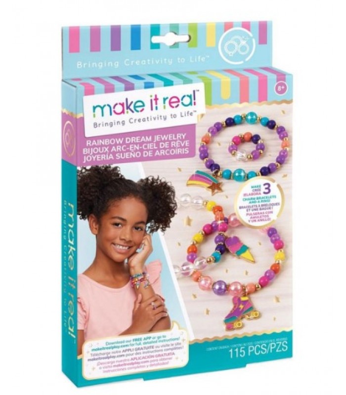 Набор для создания украшений Make it Real Цветовая мечта (MR1204), пакунок малюка