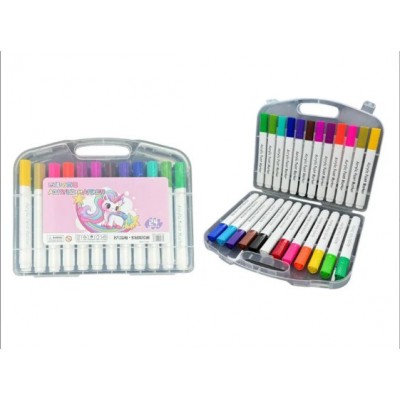 Набор акриловых маркеров ЕДИНОРОГ 24 шт, пакунок малюка