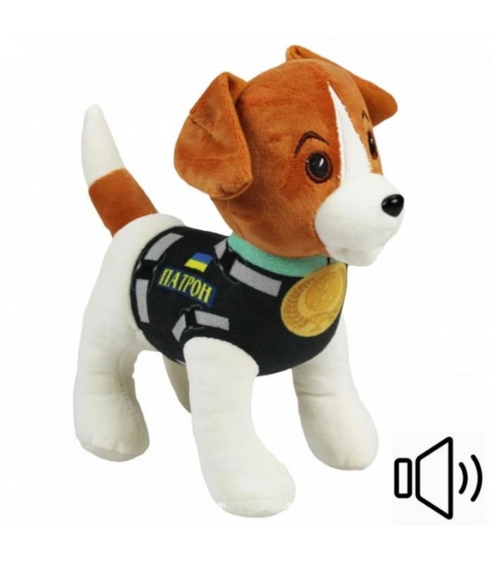 Мягкая игрушка музыкальная Копица Собака Патрон 25 см 00114-7000, для детей от 3 лет