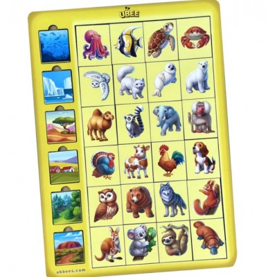 Деревянный детский сортер "Ассоциации животных" (ПСД300) PSD300, пакунок малюка