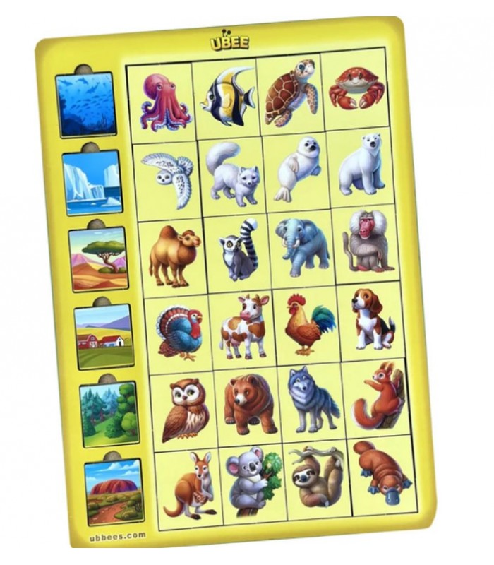 Деревянный детский сортер "Ассоциации животных" (ПСД300) PSD300, пакунок малюка