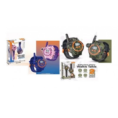 Рация LZ060 2 шт., часы (электронные), акум., фонарь, компас, USB, 2 вида, свет, кор., 15,5-24-4,5см, пакунок малюка