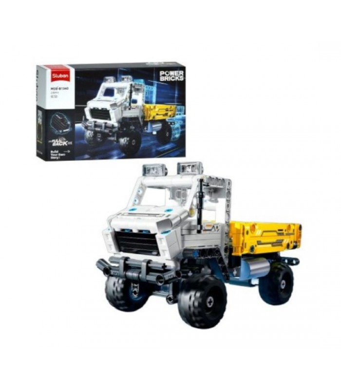 Конструктор грузовик SLUBAN M38-B1340, 230 деталей