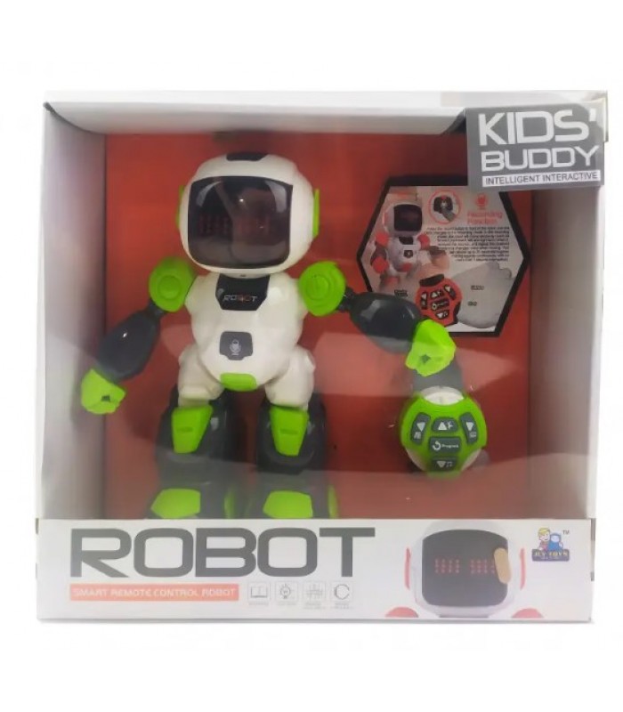 Программируемый робот JLY Toys 616-1 R Зеленый 22 см, для детей от 6 лет