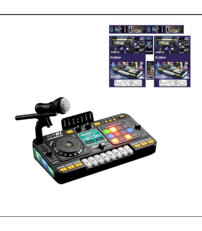 Музыкальная установка 8 D 8 A встроенный аккумулятор 3.7 V, USB кабель, музыка, пианино, звуковые эффекты, игра на скорость, запись, подсветка, м