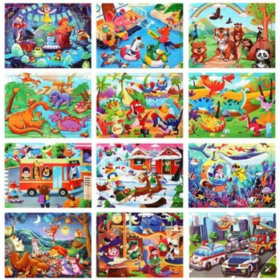 Пазлы C 73268, деревянные, в пленке, пакунок малюка