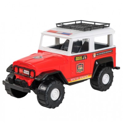 Машинка Tigres Джип службы спасения (39690), пакунок малюка