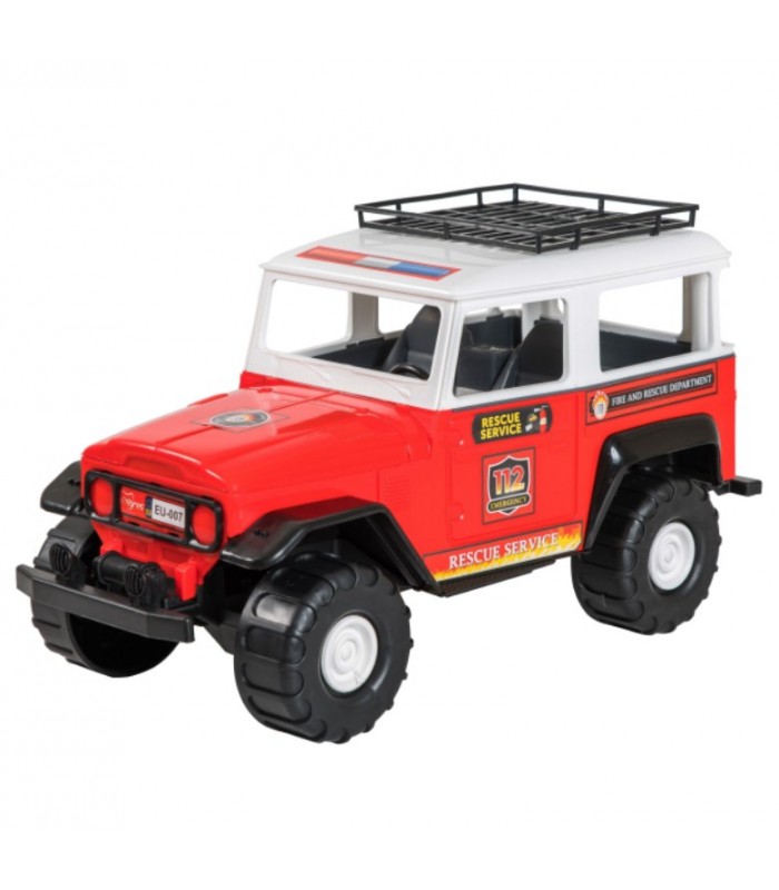 Машинка Tigres Джип службы спасения (39690), пакунок малюка