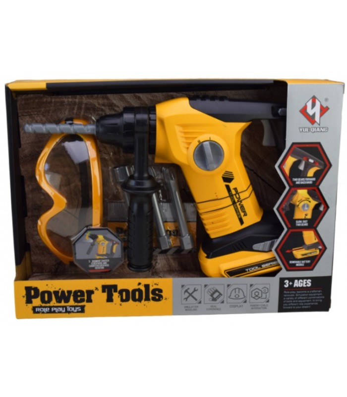 Игровой набор Shantou Jinxing Перфоратор (T016A), пакунок малюка