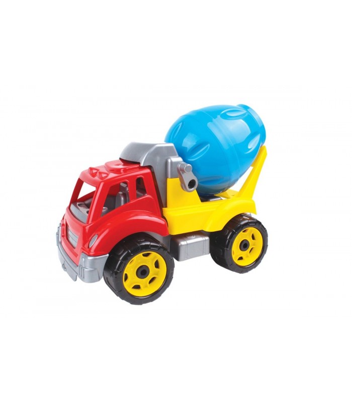 Машинка Бетономешалка игрушечная, пластиковая, ТехноК 3718, для детей от 3 лет, Пакунок малюка