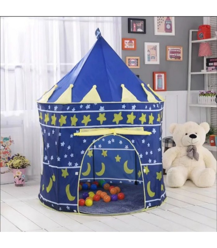 Детская палатка Космический корабль палатка (синий 600-29), пакунок малюка