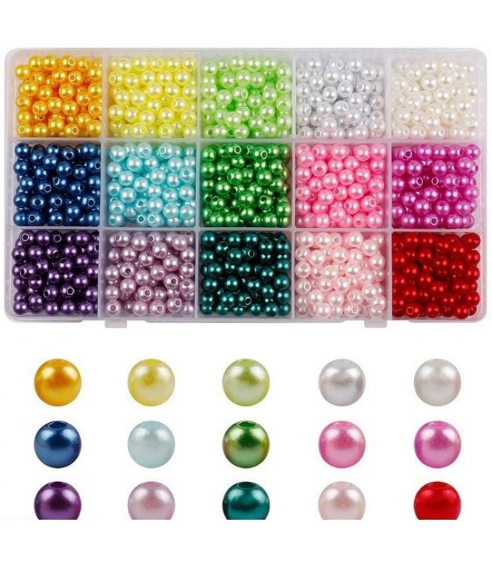 Набор бисера 1198-81, леска, в боксе, пакунок малюка