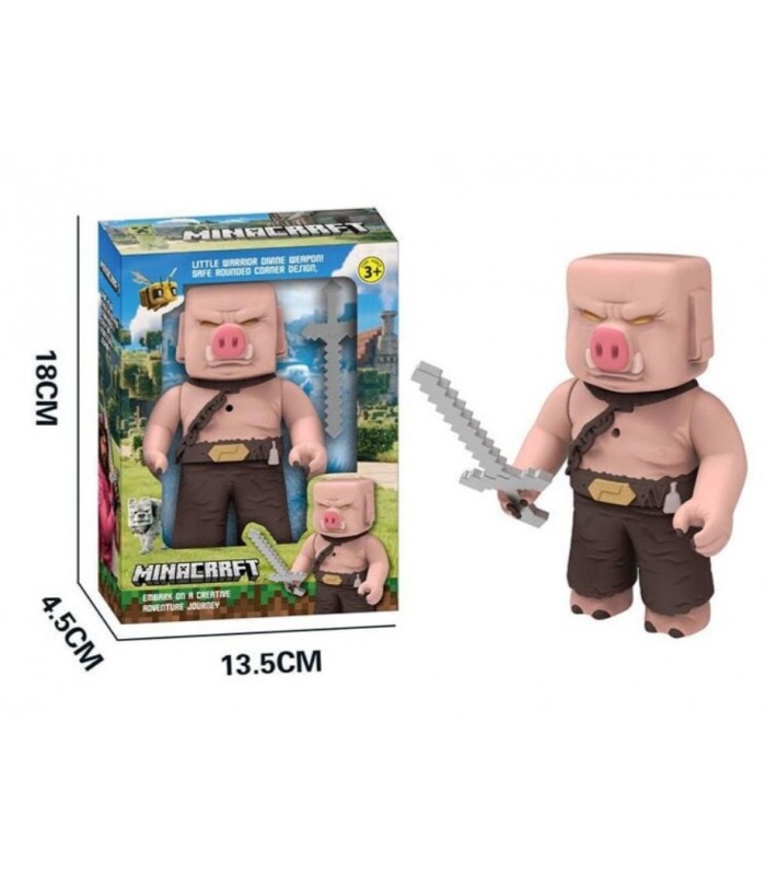 Герой 330 D, высота - 12 см, подсветка, оружие, в коробке, пакунок малюка