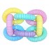 Pop Tube 20 см + 15 см развивающая сенсорная детская игрушка-антистресс поп туб