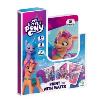 Книжка-раскраска рисуй водой MY LITTLE PONY. DODO 200445