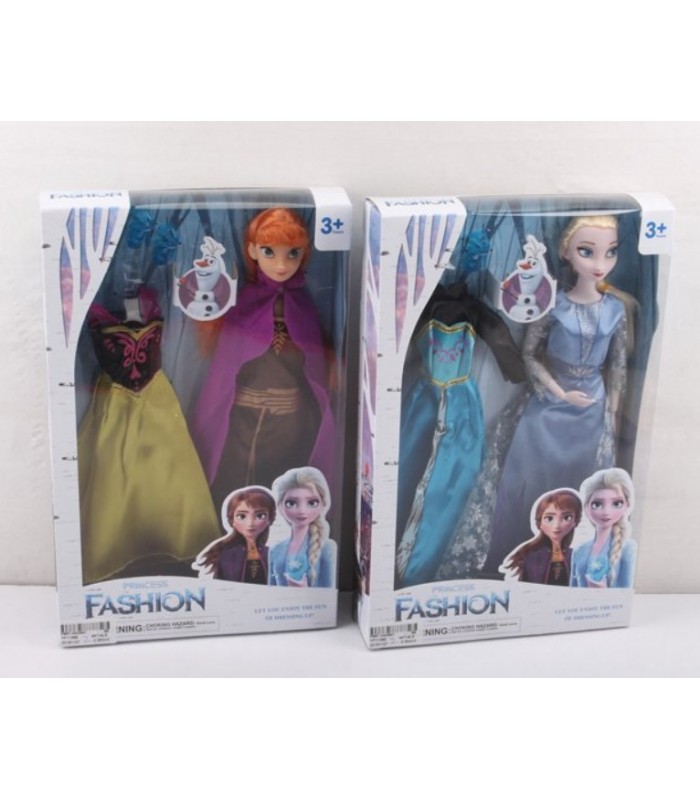 Игрушка Кукла ст. YF1138E 2 вида, платье, обувь в короб. 20*31,5*5 см, пакунок малюка