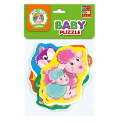Беби пазлы Vladi Toys Мама и малыш, VT1106-97 , пакунок малюка