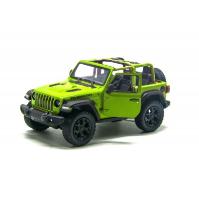 Машинка KINSMART Jeep Wrangler (зеленый) KT5412WA для детей от 3 лет