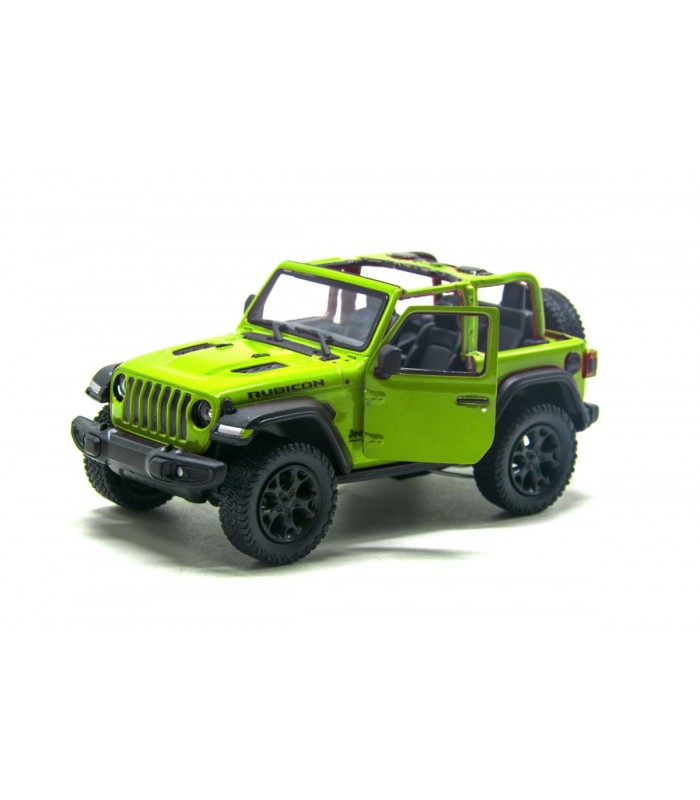 Машинка KINSMART Jeep Wrangler (зеленый) KT5412WA для детей от 3 лет