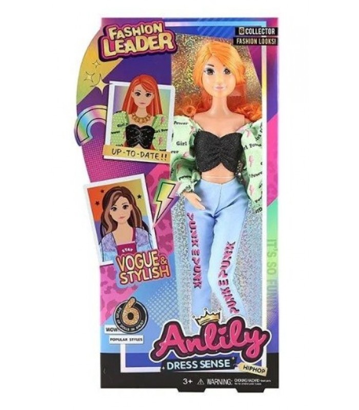 Кукла 616668 высота: 30 см, шарнирные соединения суставов, голова: резина, тело и конечности: пластик, съемная одежда и обувь